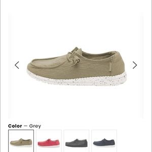 Grey womens hey dudes